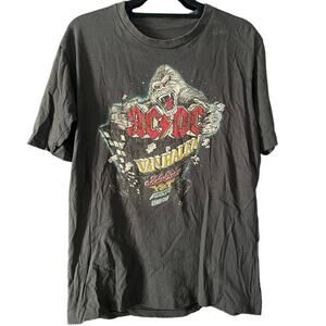 Vintage 80s Monsters of Rock 1984 AC/DC Van Halen Single Stitch Shirt Adult Med